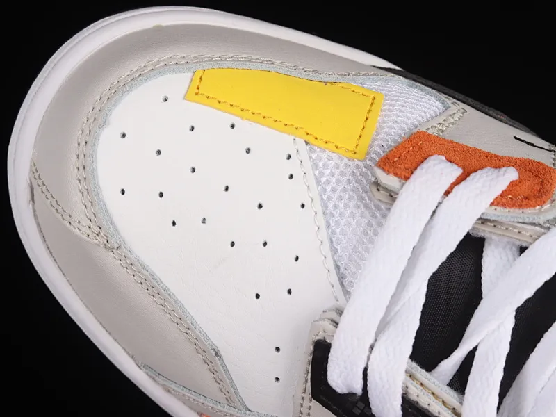 All categories Nk SB Dunk series Nk SB Dunk Low low-top skate shoes Nk Dunk Scrap stitching low-top skate shoes DX6058-101